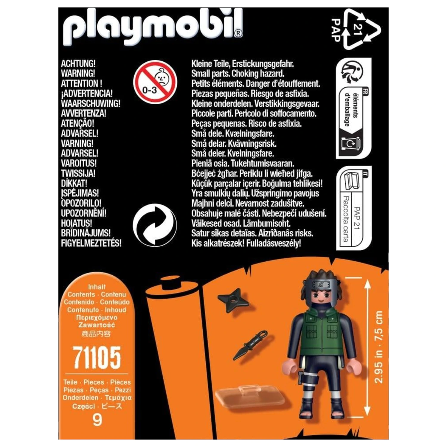 Naruto Yamato Playmobil Figur Produktfoto