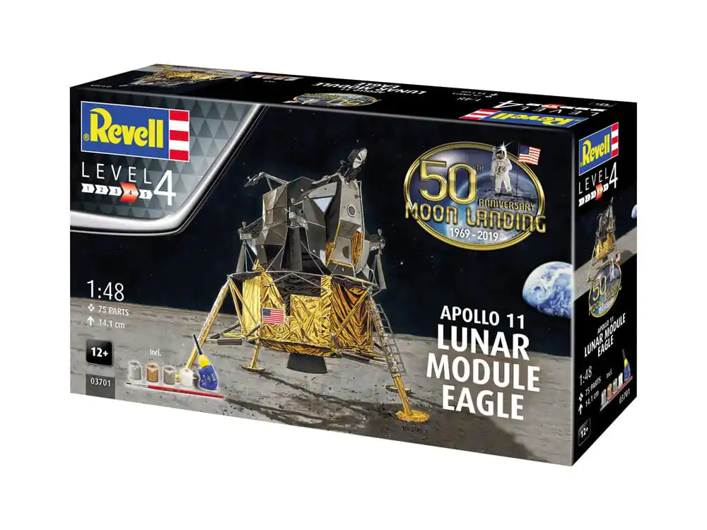 NASA Modellbausatz Geschenkset 1/48 Apollo 11 Lunar Module Eagle 14 cm termékfotó