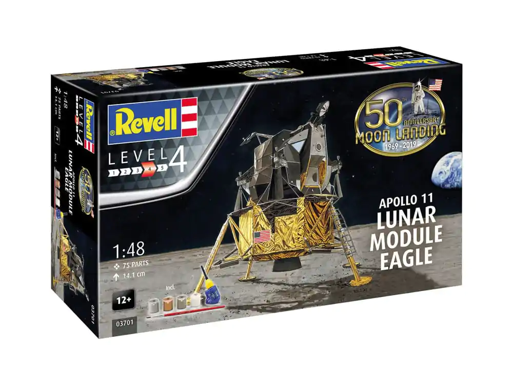 NASA Modellbausatz Geschenkset 1/48 Apollo 11 Lunar Module Eagle 14 cm termékfotó