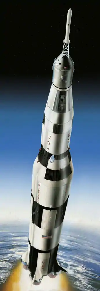 NASA Modellbausatz Geschenkset 1/96 Apollo 11 Saturn V Rocket 114 cm Produktfoto