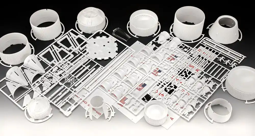 NASA Modellbausatz Geschenkset 1/96 Apollo 11 Saturn V Rocket 114 cm Produktfoto