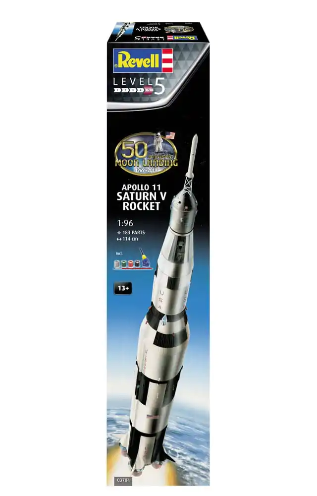 NASA Modellbausatz Geschenkset 1/96 Apollo 11 Saturn V Rocket 114 cm Produktfoto