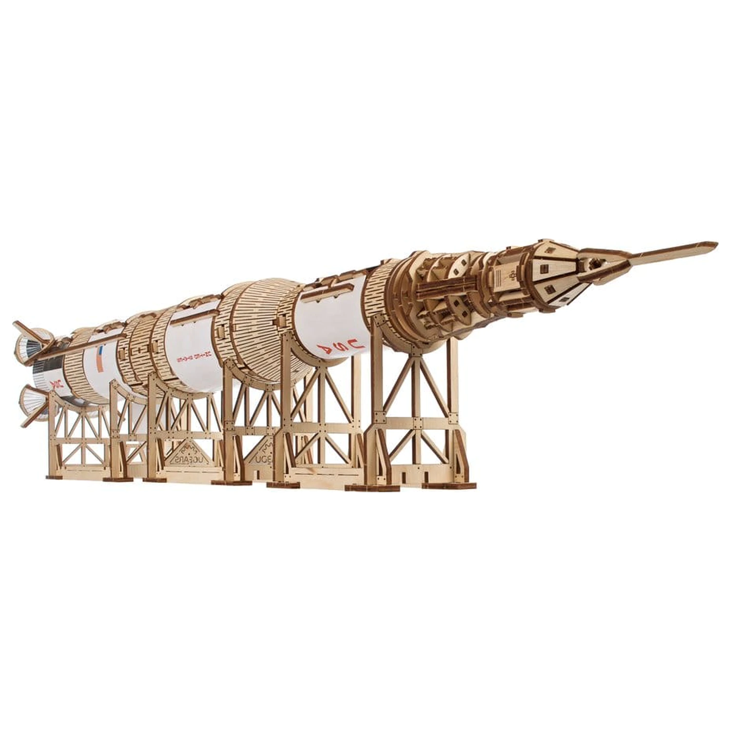 NASA 3D Holzpuzzle Saturn V Produktfoto
