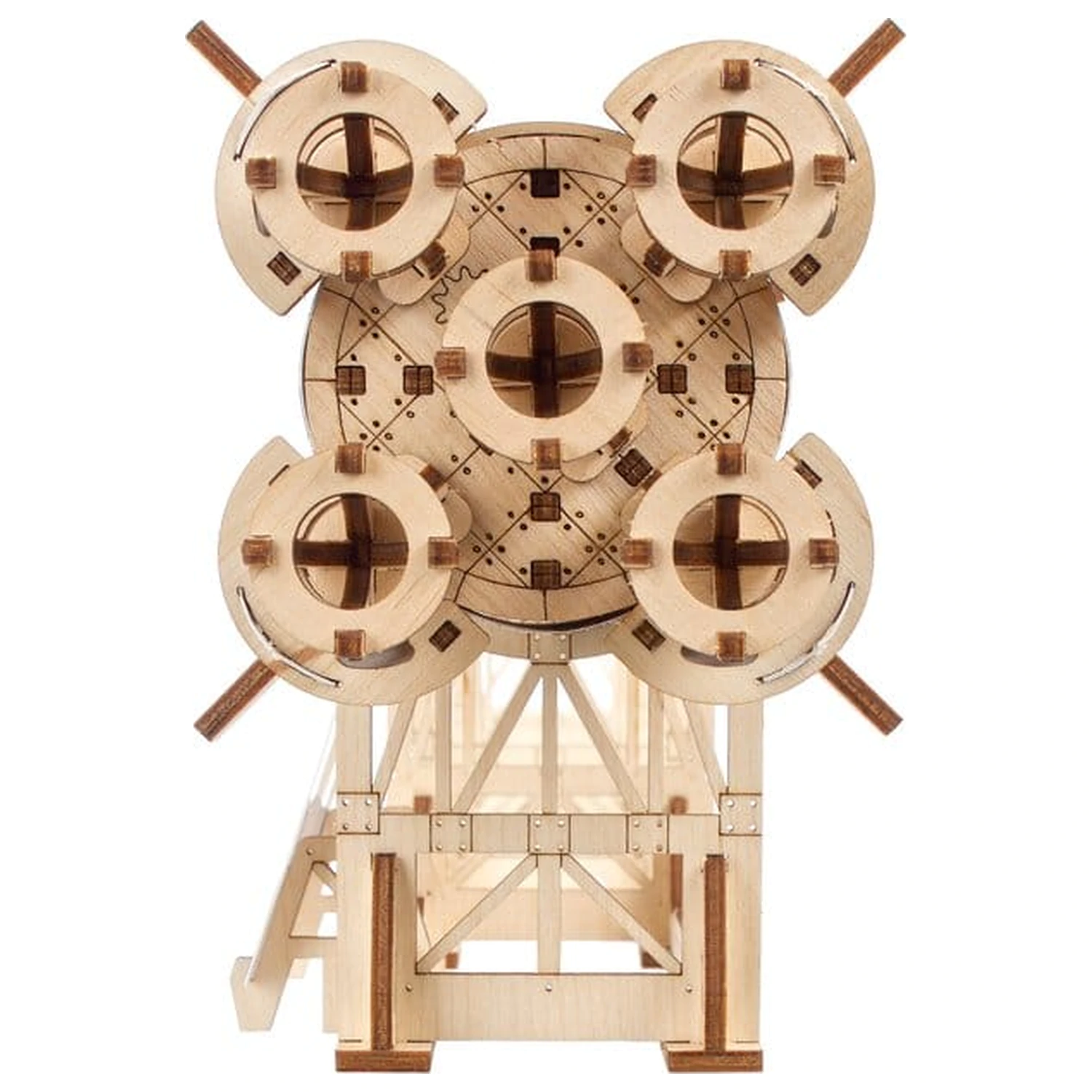 NASA 3D Holzpuzzle Saturn V Produktfoto