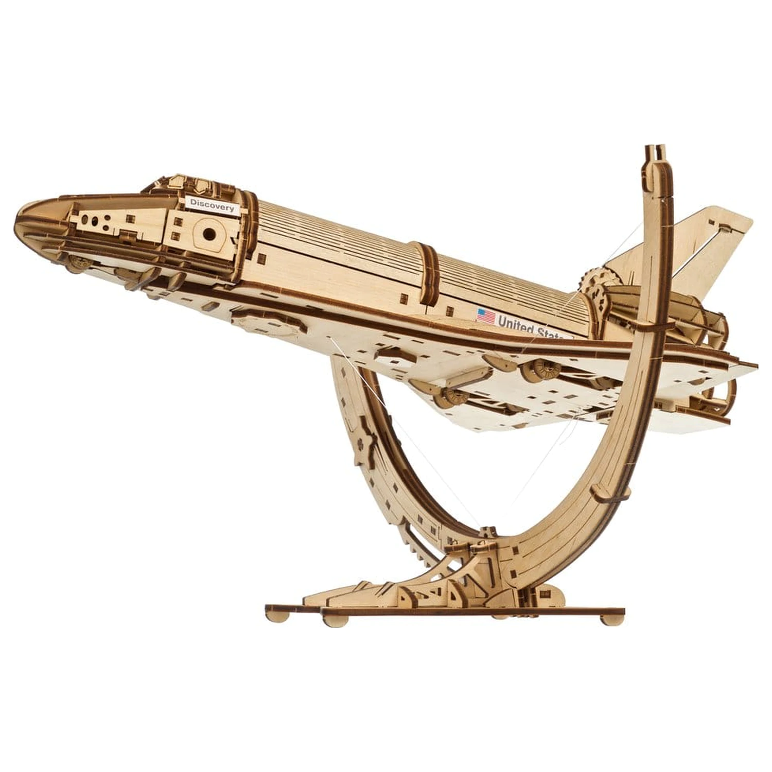 NASA 3D Holzpuzzle Space Shuttle Discovery Produktfoto