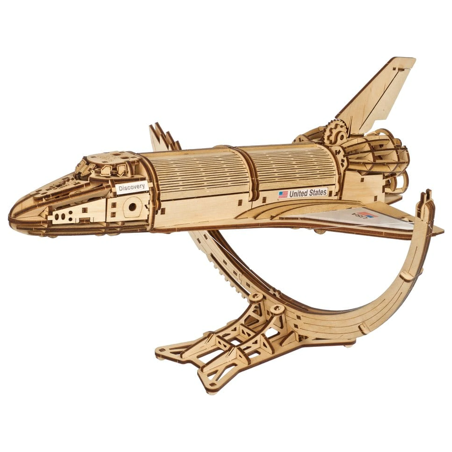 NASA 3D Holzpuzzle Space Shuttle Discovery Produktfoto