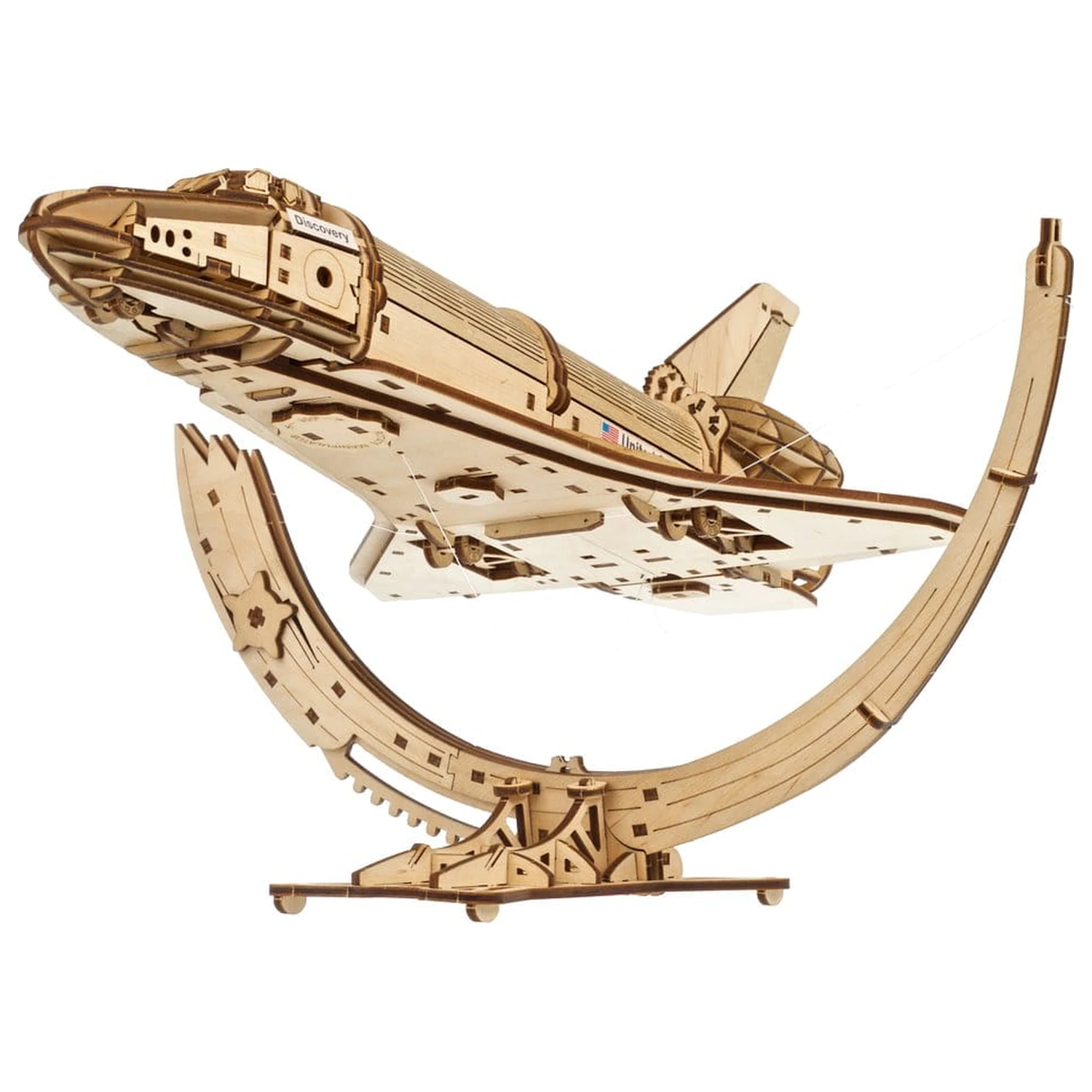 NASA 3D Holzpuzzle Space Shuttle Discovery Produktfoto