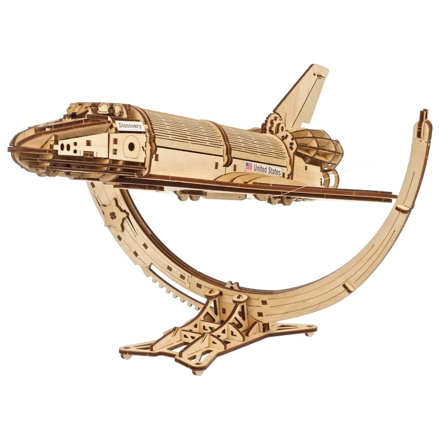 NASA 3D Holzpuzzle Space Shuttle Discovery Produktfoto