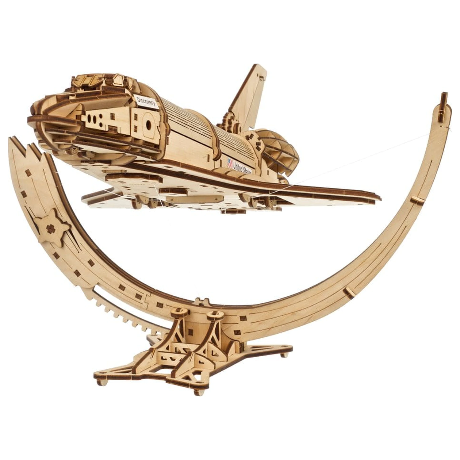 NASA 3D Holzpuzzle Space Shuttle Discovery Produktfoto