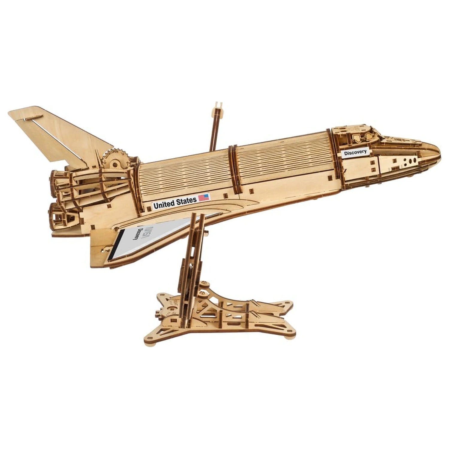NASA 3D Holzpuzzle Space Shuttle Discovery Produktfoto