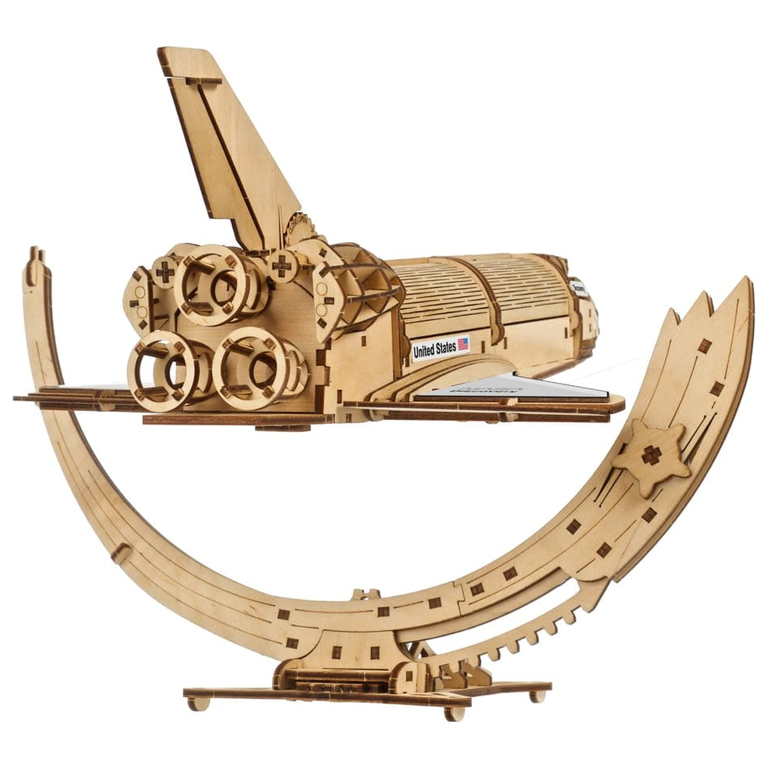 NASA 3D Holzpuzzle Space Shuttle Discovery Produktfoto