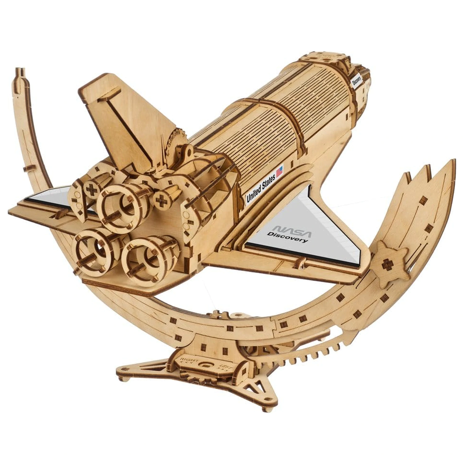 NASA 3D Holzpuzzle Space Shuttle Discovery Produktfoto