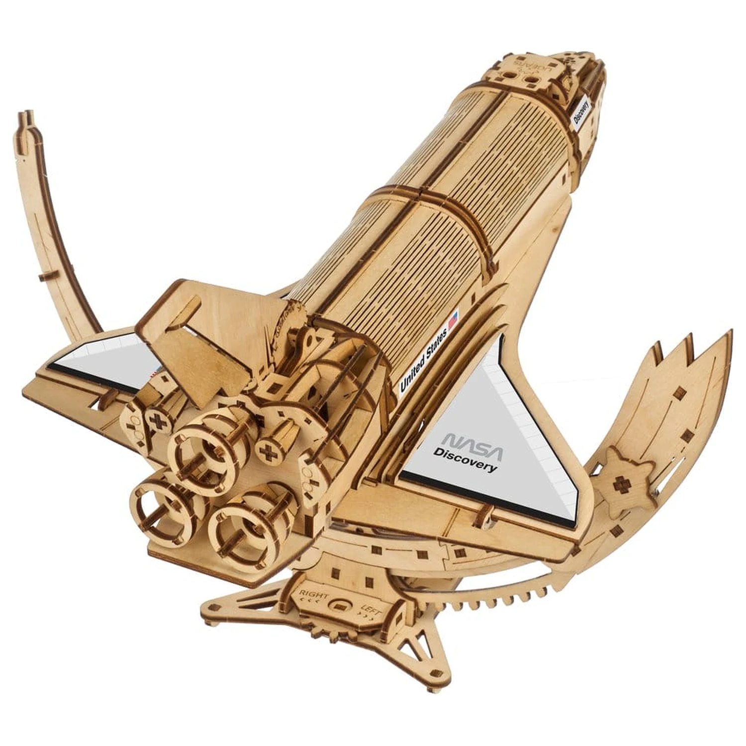 NASA 3D Holzpuzzle Space Shuttle Discovery Produktfoto