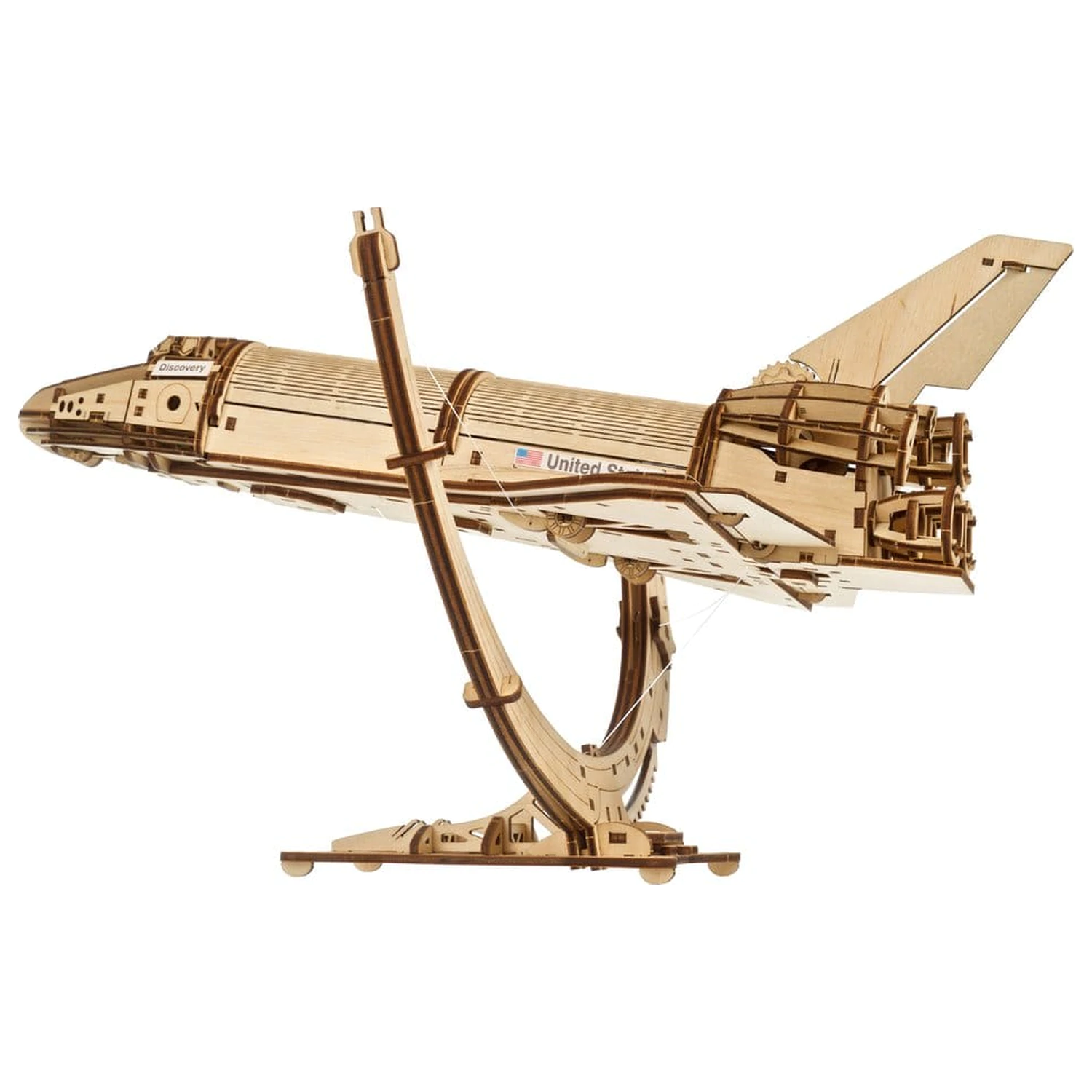 NASA 3D Holzpuzzle Space Shuttle Discovery Produktfoto