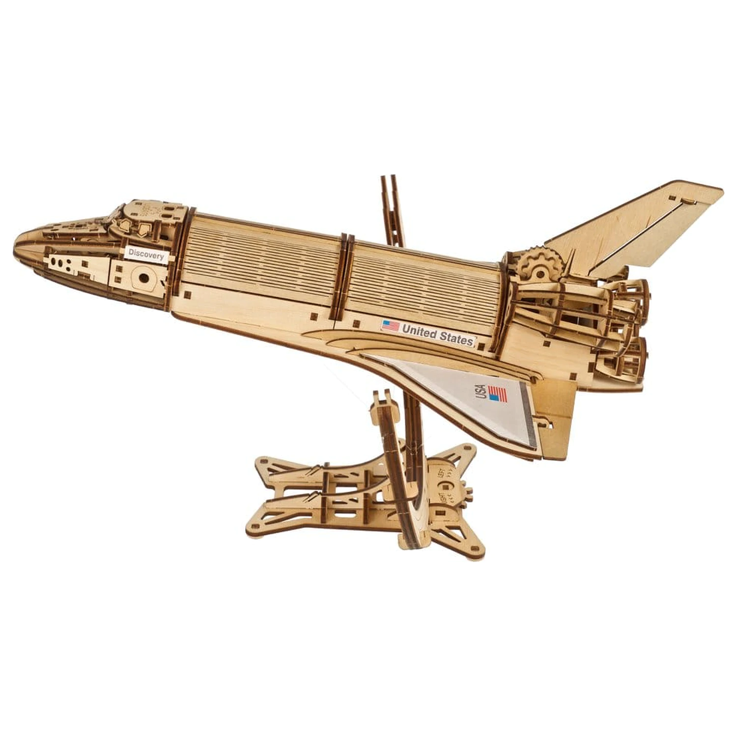 NASA 3D Holzpuzzle Space Shuttle Discovery Produktfoto