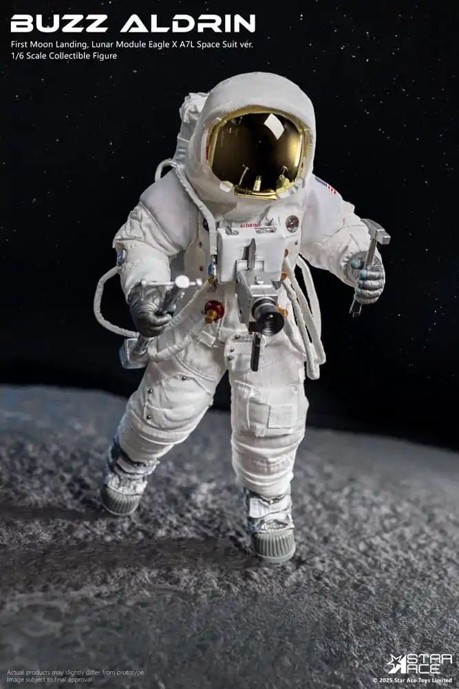 NASA Apollo 11 Action Figur 1/6 Buzz Aldrin 30 cm Produktfoto