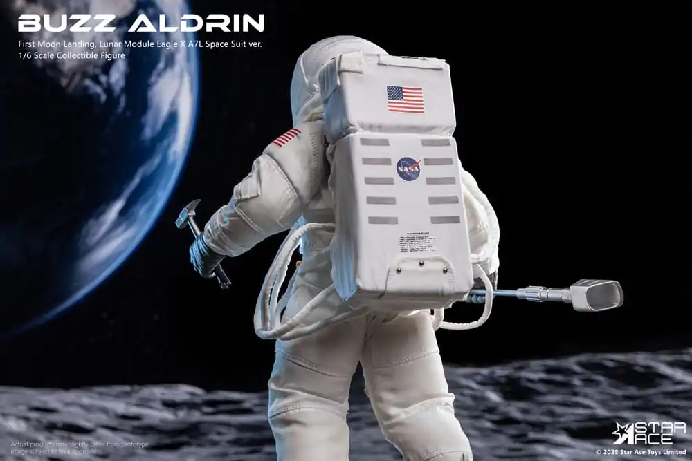 NASA Apollo 11 Action Figur 1/6 Buzz Aldrin 30 cm Produktfoto
