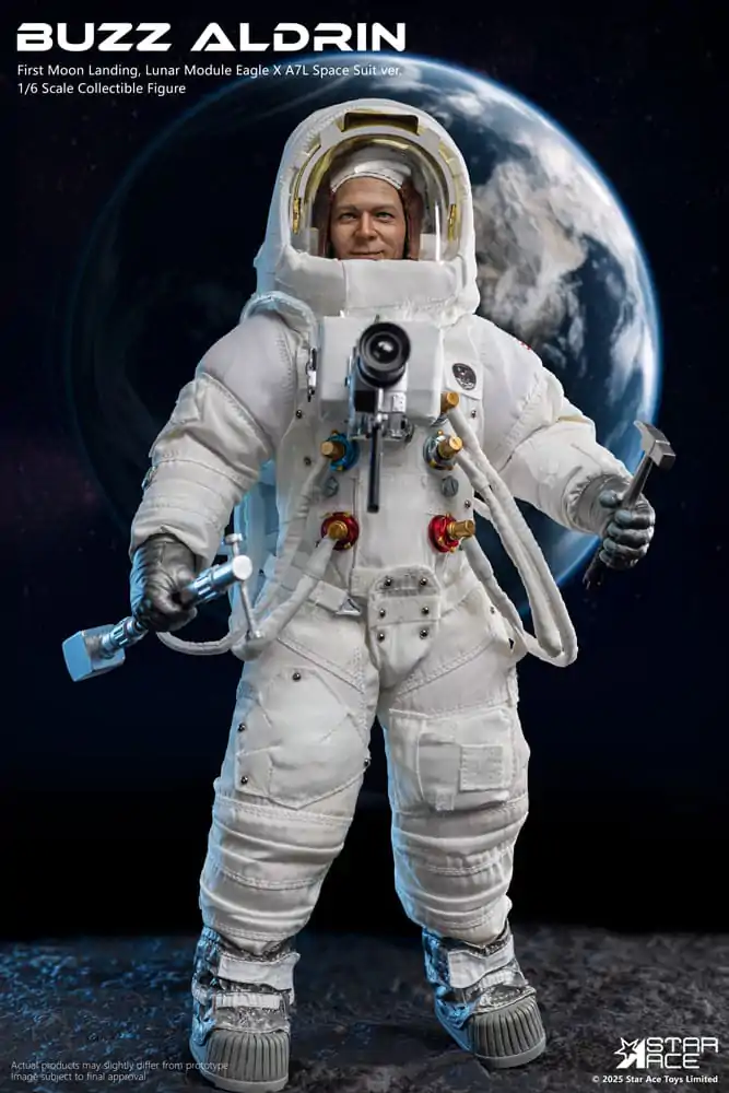 NASA Apollo 11 Action Figur 1/6 Buzz Aldrin 30 cm Produktfoto