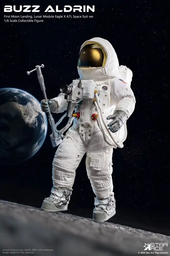 NASA Apollo 11 Action Figur 1/6 Buzz Aldrin 30 cm Produktfoto