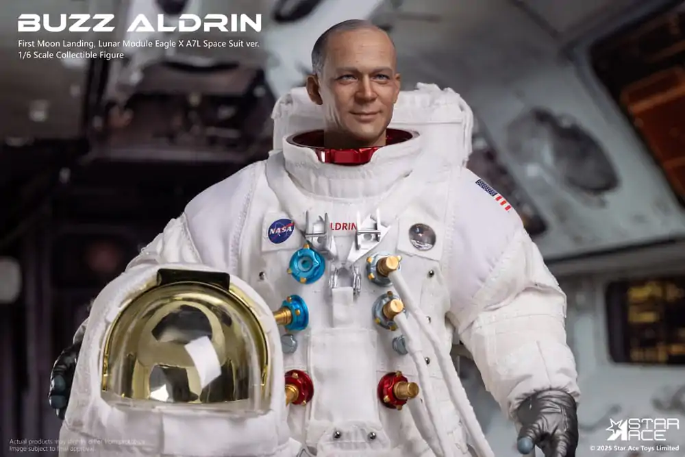 NASA Apollo 11 Action Figur 1/6 Buzz Aldrin 30 cm Produktfoto