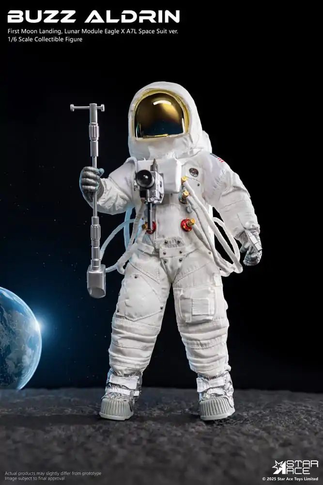 NASA Apollo 11 Action Figur 1/6 Buzz Aldrin 30 cm Produktfoto