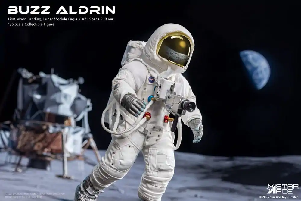 NASA Apollo 11 Action Figur 1/6 Buzz Aldrin 30 cm Produktfoto