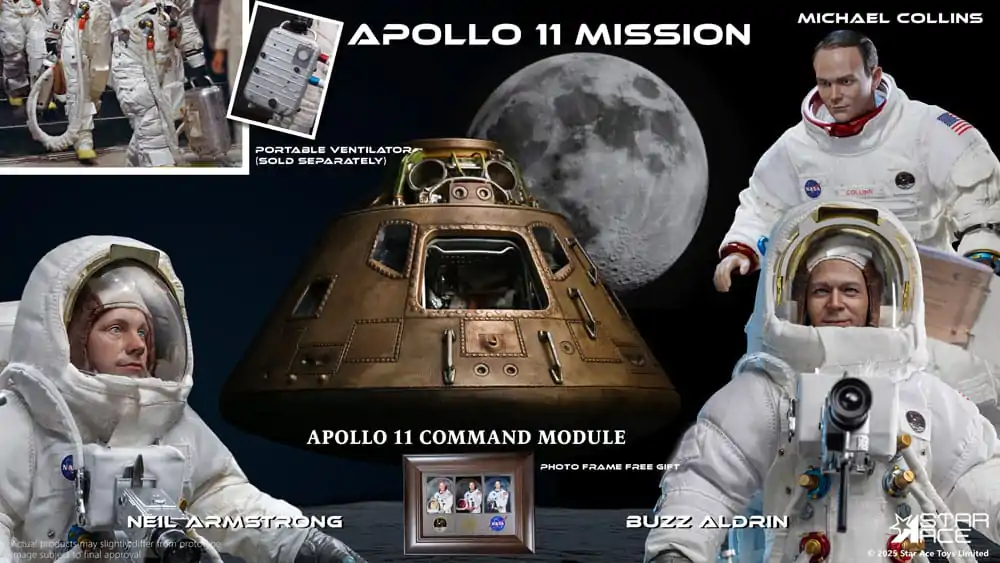 NASA Apollo 11 Action Figur 1/6 Buzz Aldrin 30 cm Produktfoto