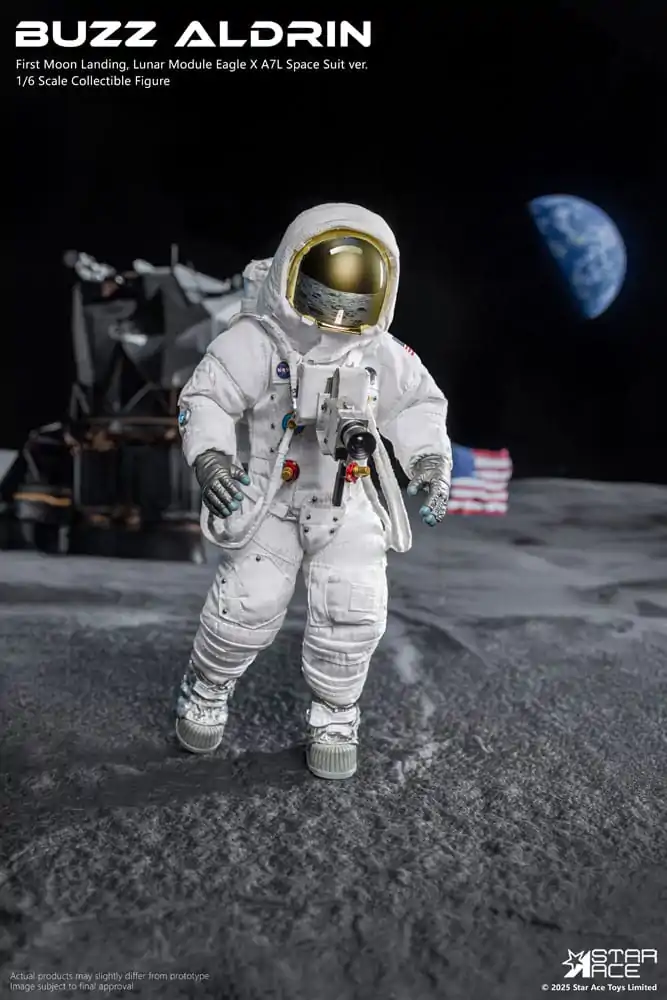 NASA Apollo 11 Action Figur 1/6 Buzz Aldrin 30 cm Produktfoto