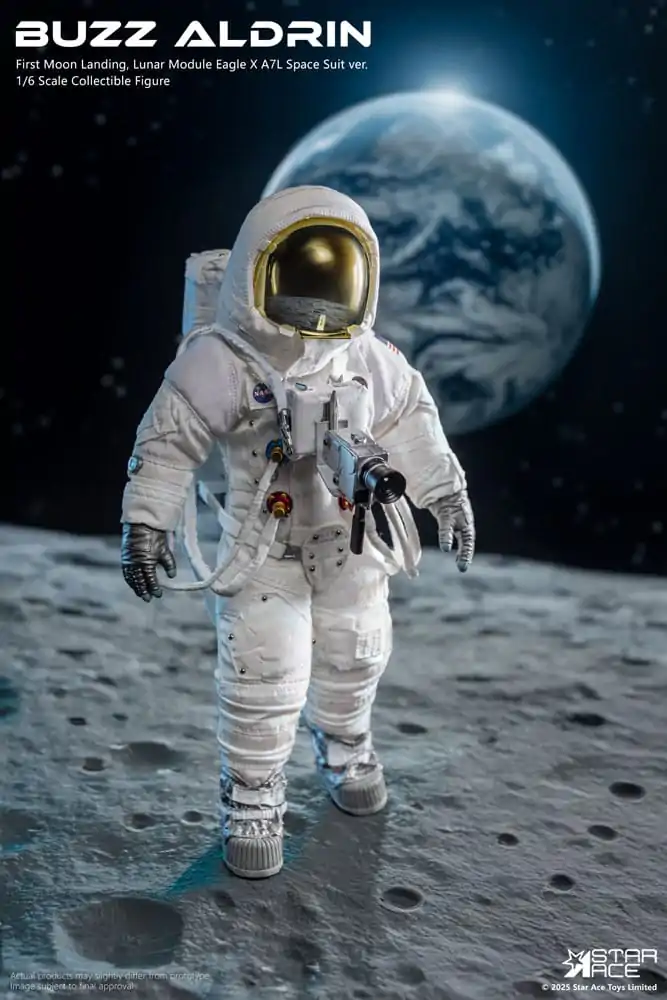 NASA Apollo 11 Action Figur 1/6 Buzz Aldrin 30 cm Produktfoto
