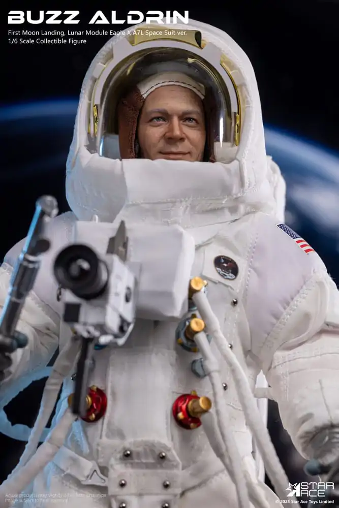 NASA Apollo 11 Action Figur 1/6 Buzz Aldrin 30 cm Produktfoto