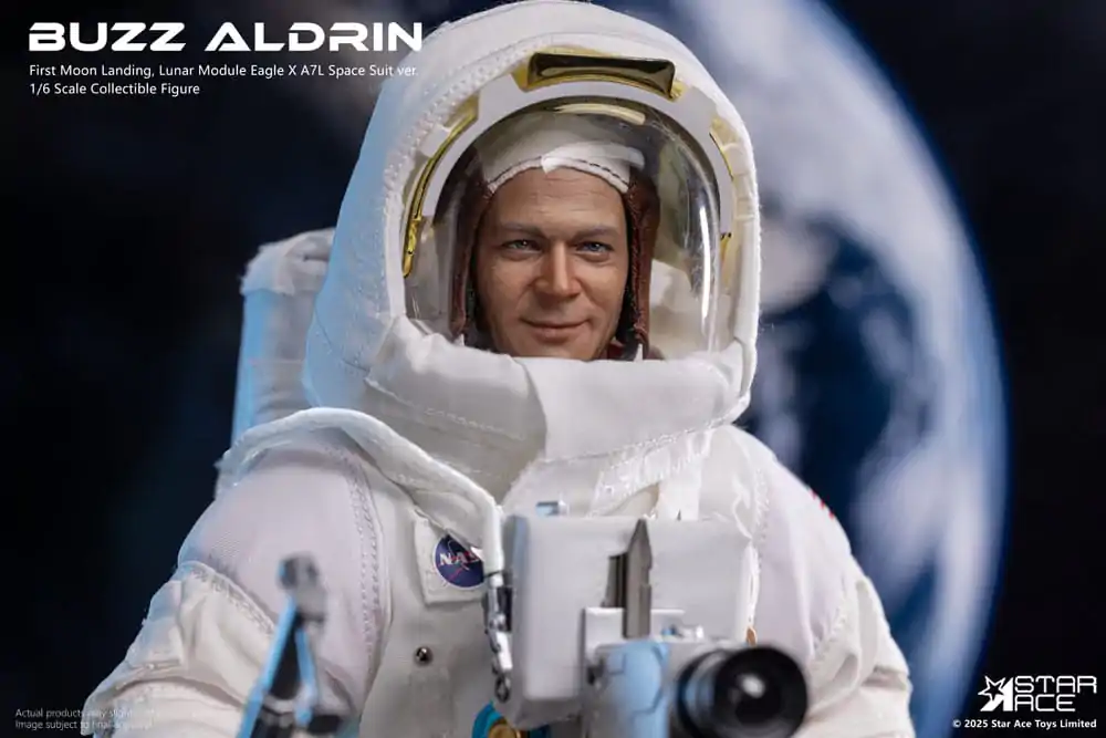 NASA Apollo 11 Action Figur 1/6 Buzz Aldrin 30 cm Produktfoto
