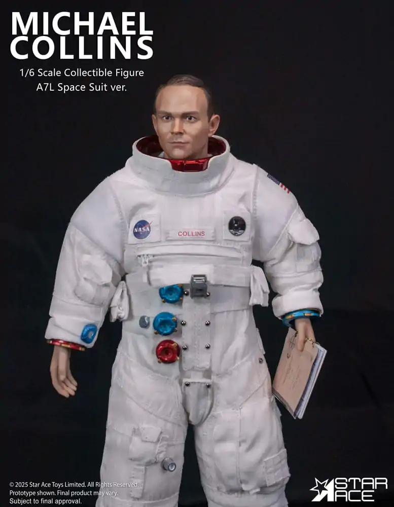 NASA Apollo 11 Actionfigur 1/6 Michael Collins 30 cm Produktfoto