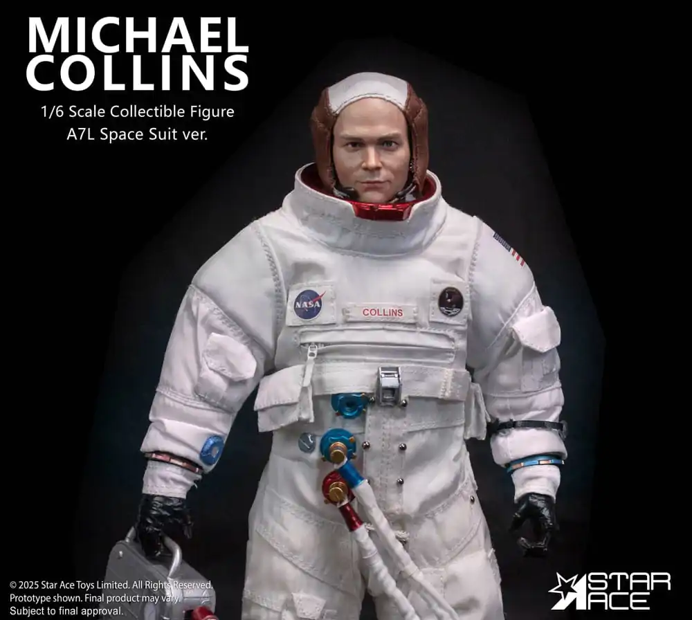 NASA Apollo 11 Actionfigur 1/6 Michael Collins 30 cm Produktfoto