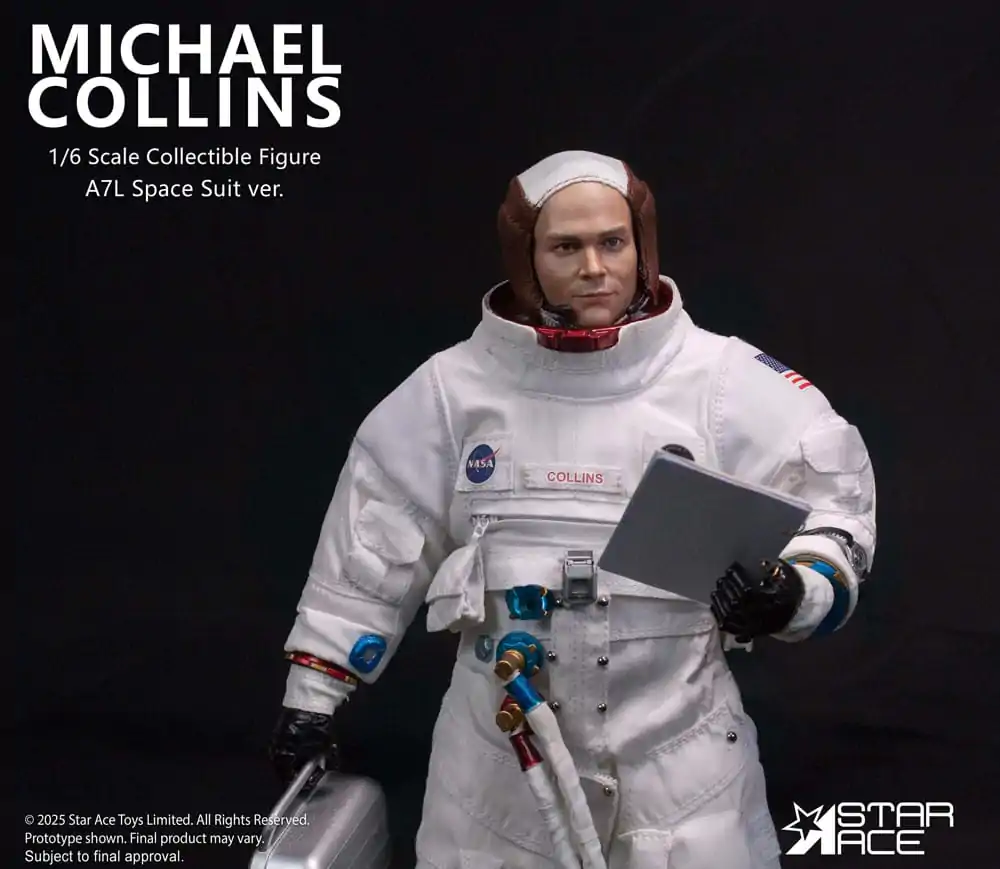 NASA Apollo 11 Actionfigur 1/6 Michael Collins 30 cm Produktfoto