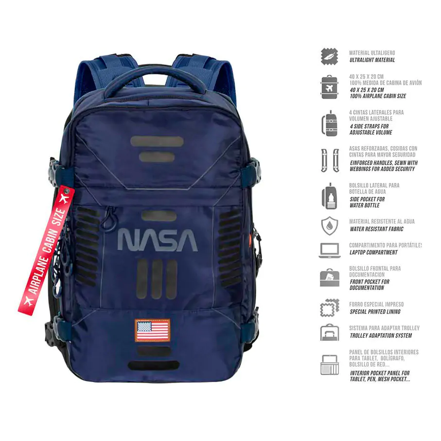 NASA Spaceship Rucksack 40cm termékfotó