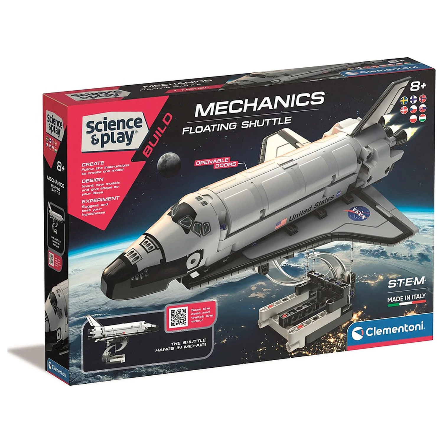 NASA Space Shuttle Mechanik Konstruktionsspielzeug Produktfoto