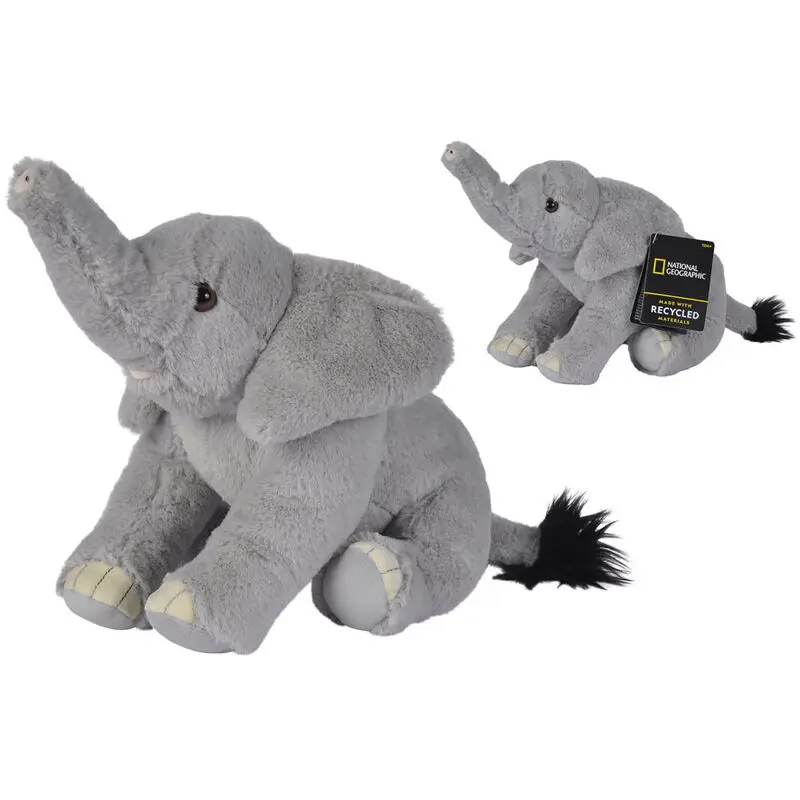 National Geographic Elephant Plüschfigur 25cm Produktfoto
