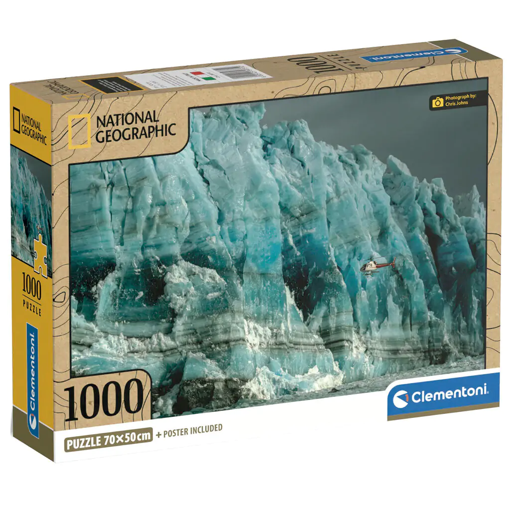 National Geographic Hubbard Glacier Puzzle 1000St termékfotó