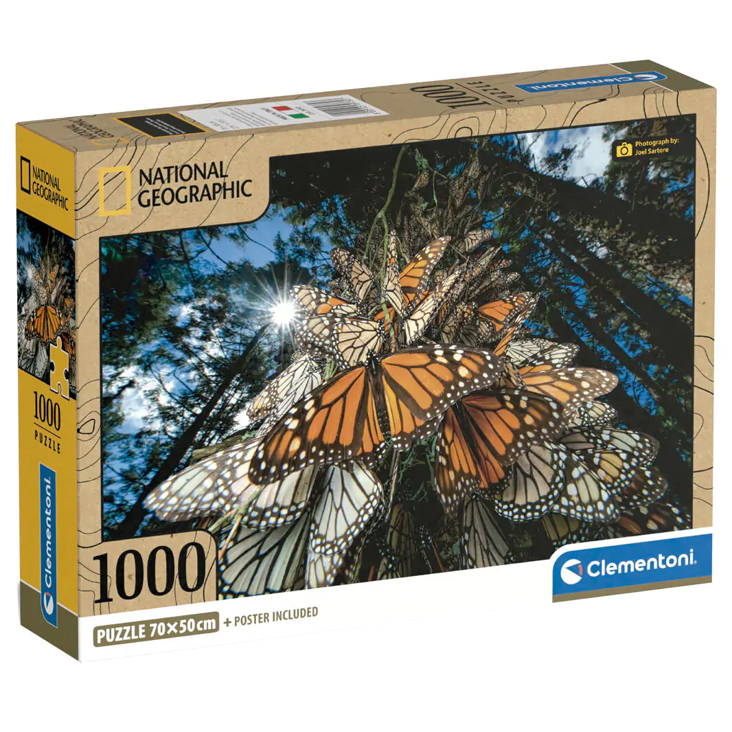 National Geographic Monarch Butter Puzzle 1000St termékfotó