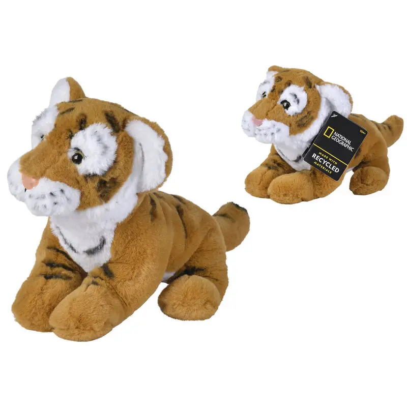 National Geographic Tiger Plüschfigur 25cm Produktfoto