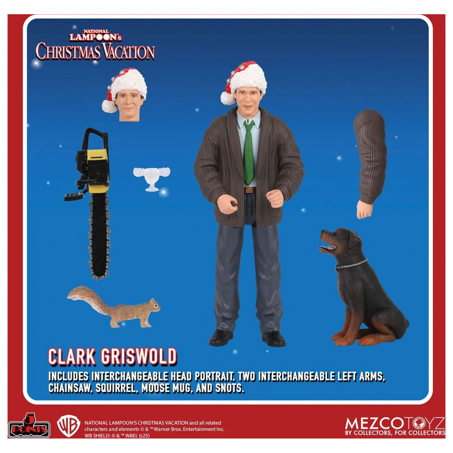 National Lampoon´s Christmas Vacation Clark Griswold Figur 10cm Produktfoto