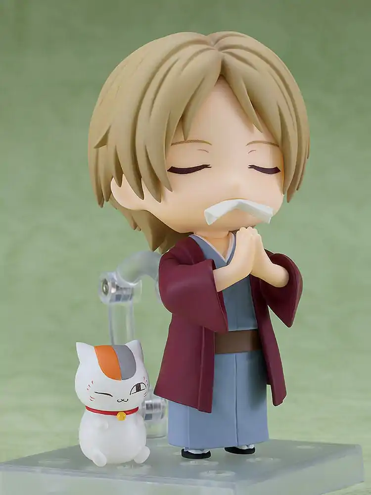 Natsume Yujin-cho Nendoroid Actionfigur Takashi Natsume &amp; Nyanko Sensei: Traditional Clothing Ver. 10 cm Produktfoto