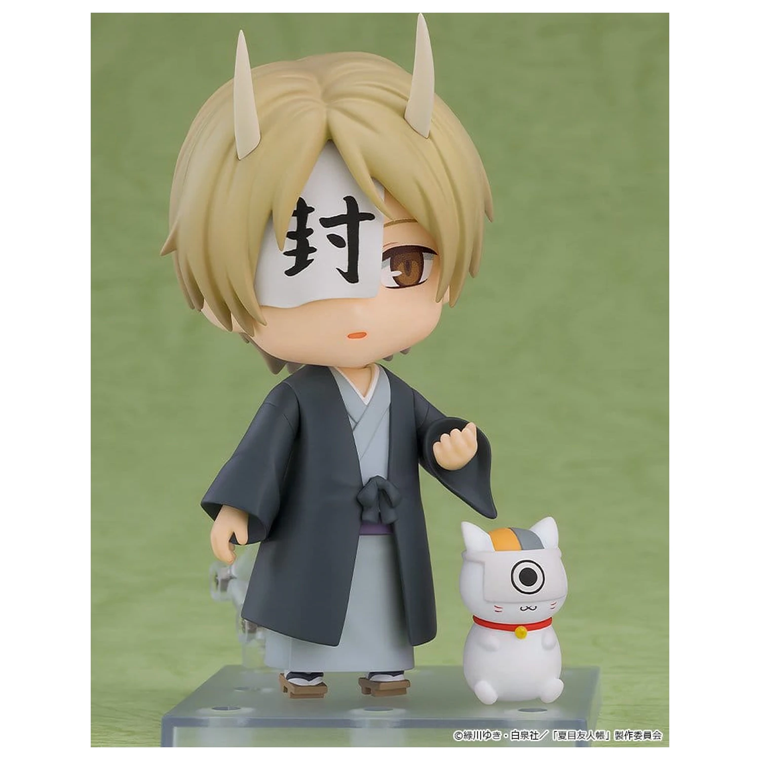 Natsume Yujin-cho Nendoroid Basic Actionfigur Takashi Natsume & Nyanko Sensei: Ceremonial Ver. 10 cm Produktfoto