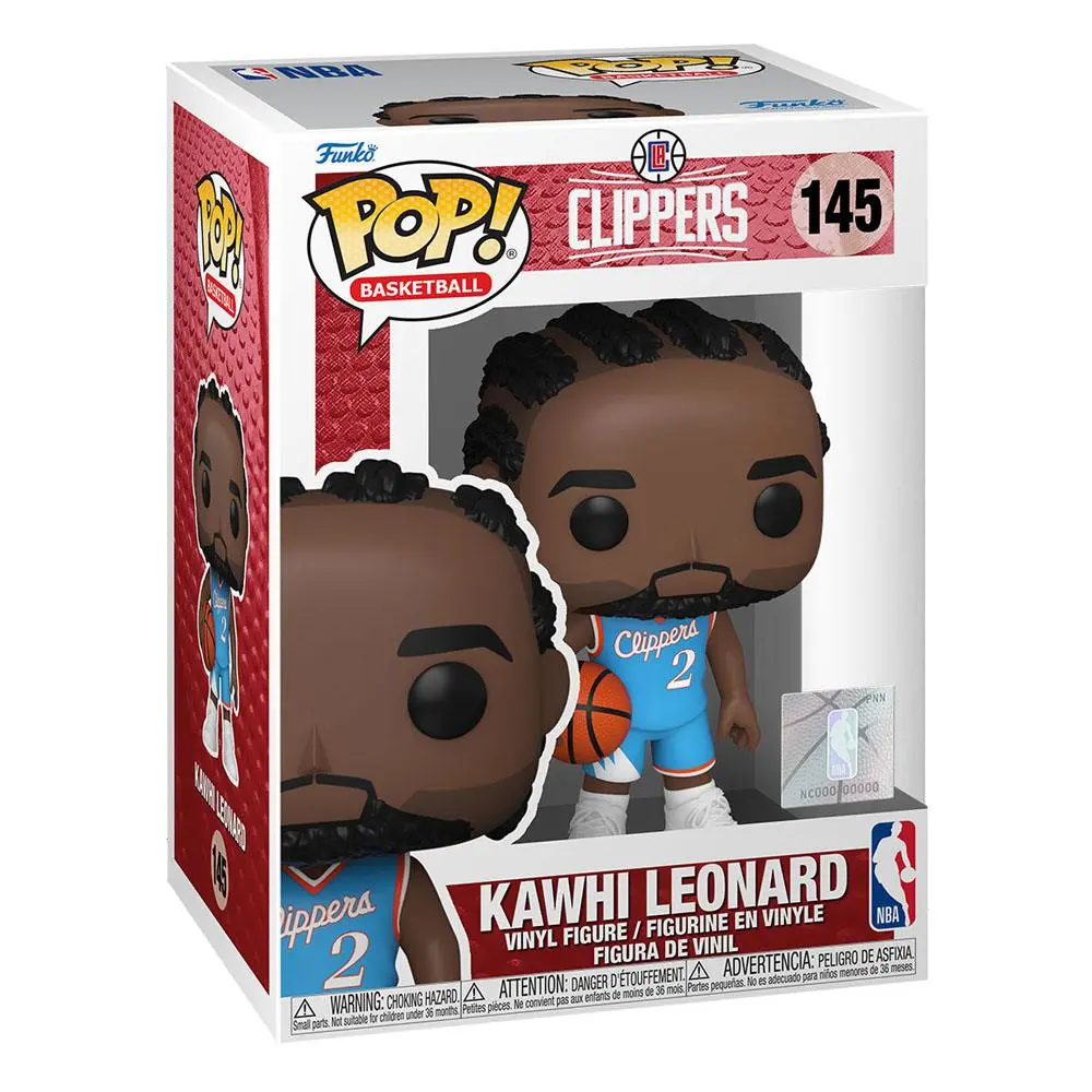 NBA Clippers POP! Basketball Vinyl Figur Kawhi Leonard (City Edition 2021) 9 cm Produktfoto