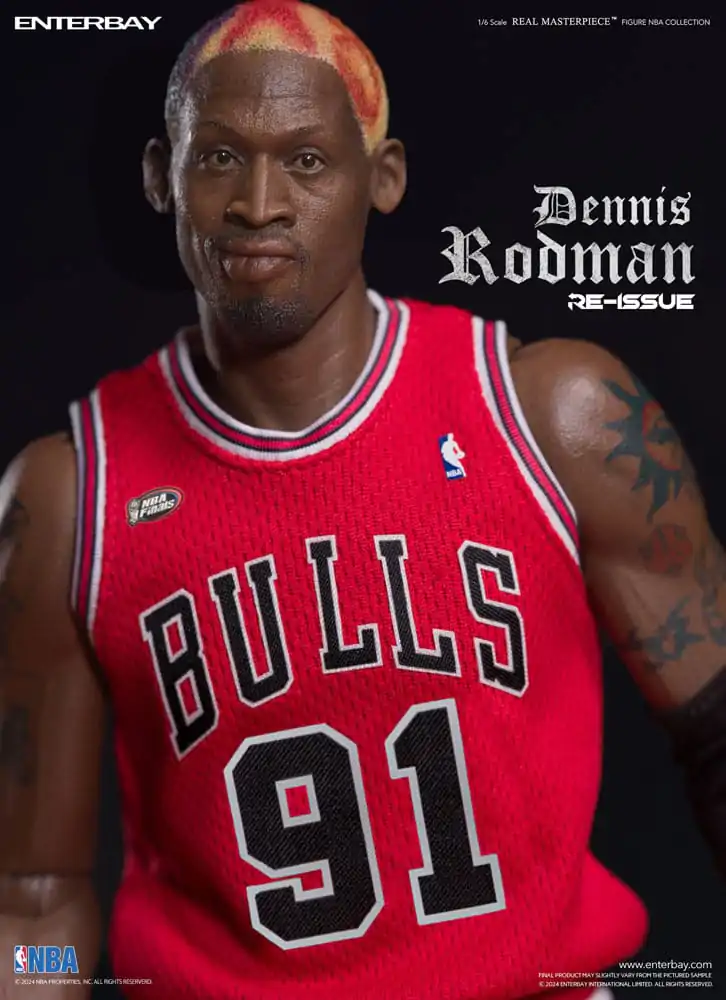 NBA Collection Real Masterpiece Actionfigur 1/6 Dennis Rodman Limited Retro Editon 33 cm termékfotó