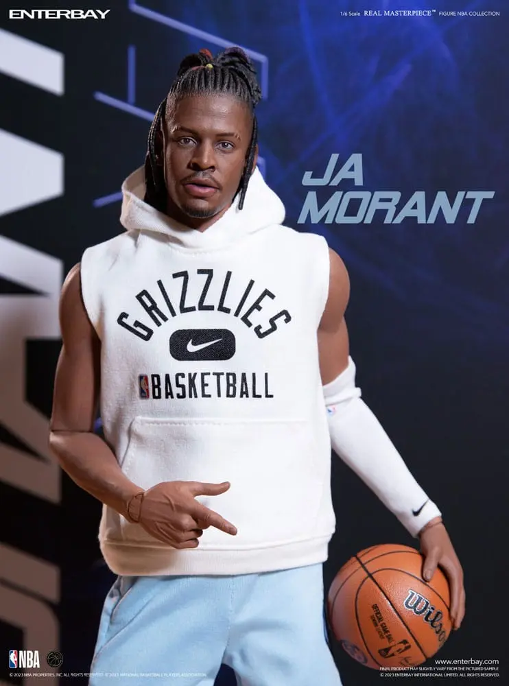 NBA Collection Real Masterpiece Actionfigur 1/6 Ja Morant 30 cm Produktfoto