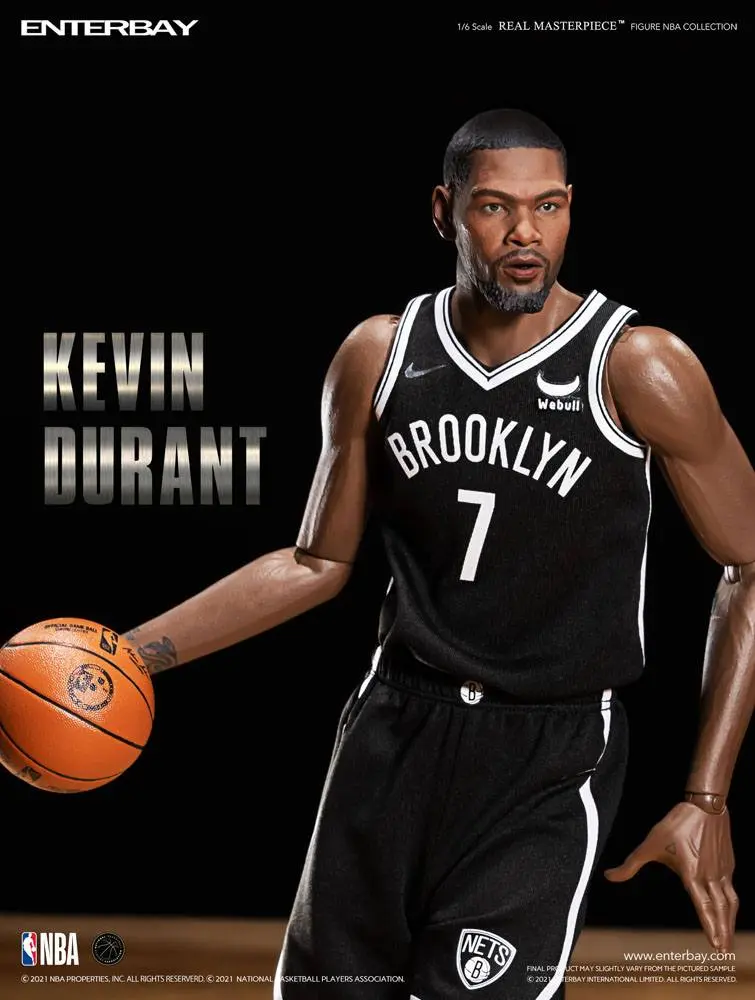 NBA Collection Real Masterpiece Actionfigur 1/6 Kevin Durant 33 cm Produktfoto