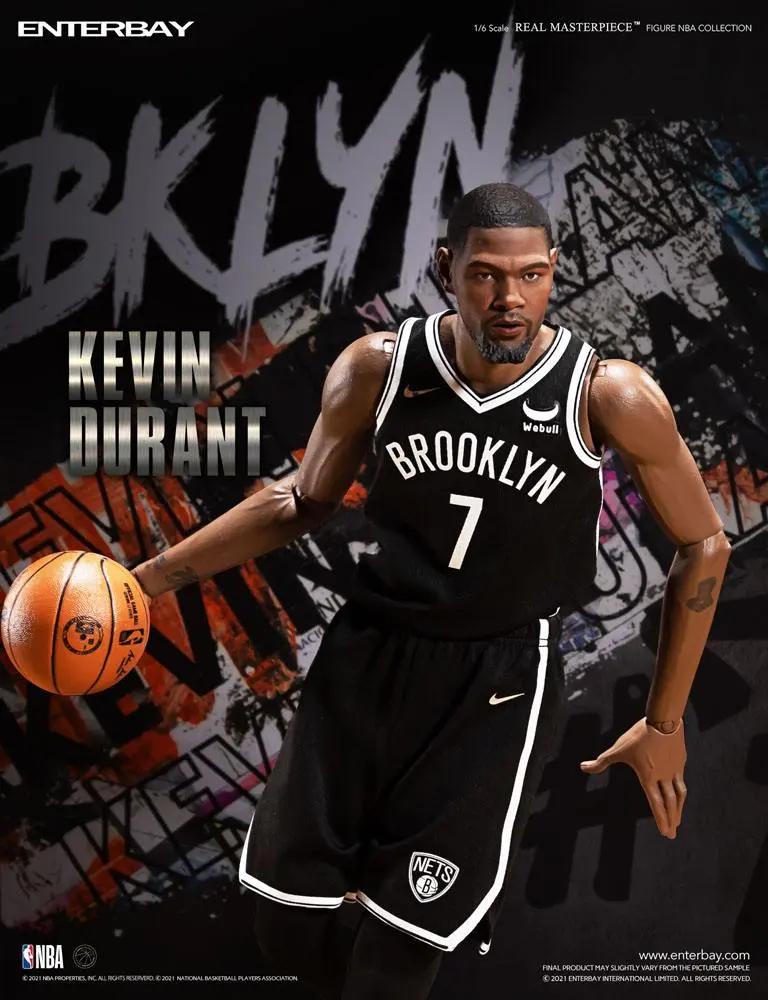 NBA Collection Real Masterpiece Actionfigur 1/6 Kevin Durant 33 cm Produktfoto