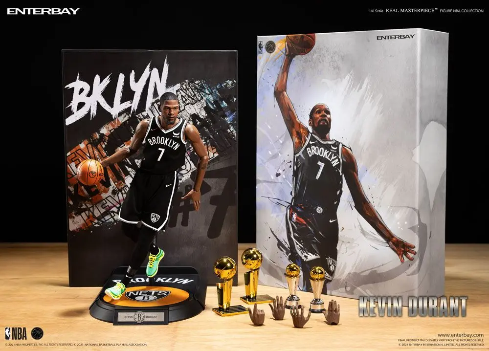 NBA Collection Real Masterpiece Actionfigur 1/6 Kevin Durant 33 cm Produktfoto