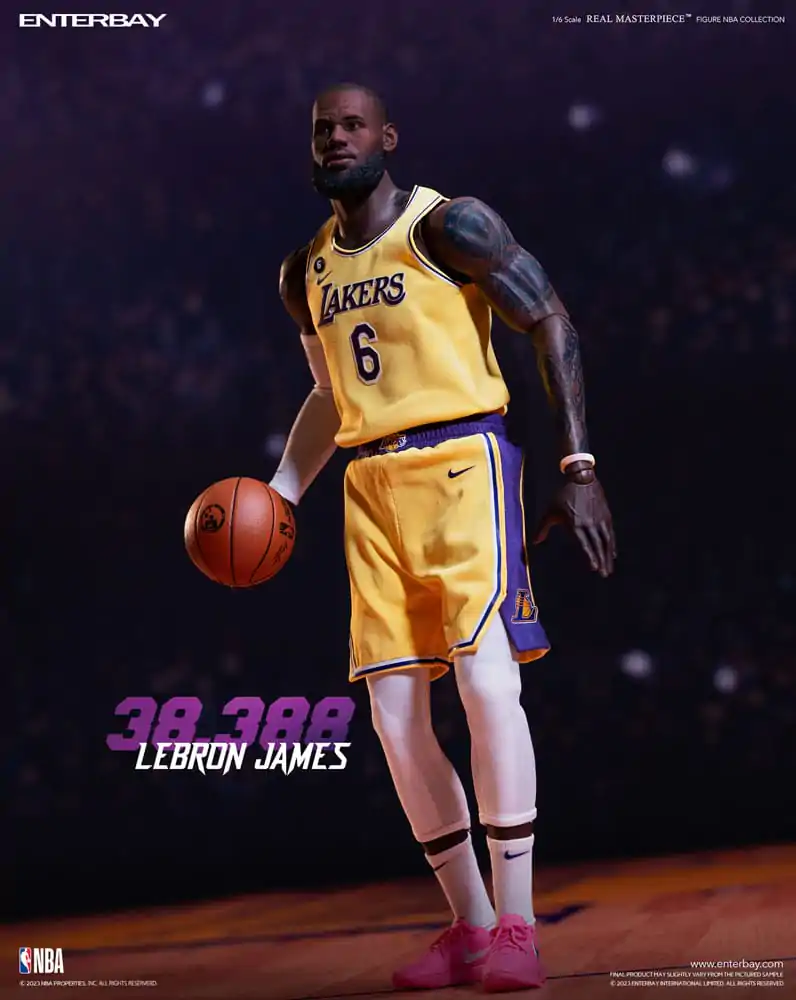 NBA Collection Real Masterpiece Actionfigur 1/6 Lebron James Special Edition 30 cm termékfotó